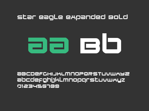 Star Eagle Expanded Bold