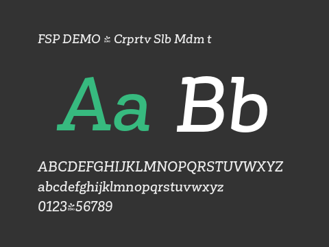 FSP DEMO - Crprtv Slb Mdm t