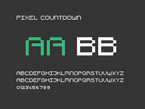 Pixel Countdown