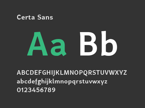 Certa Sans