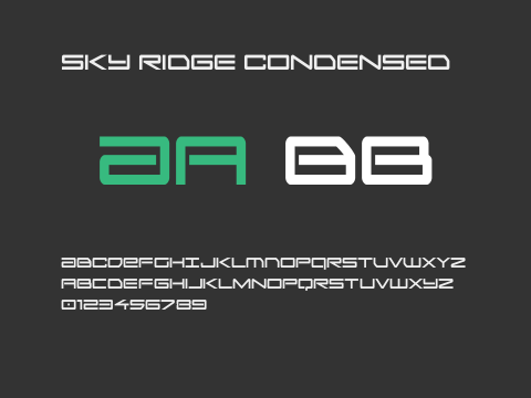 Sky Ridge Condensed