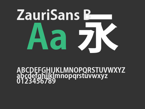 ZauriSans B