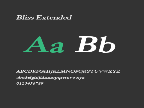 Bliss Extended