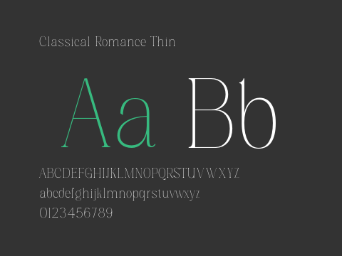 Classical Romance Thin