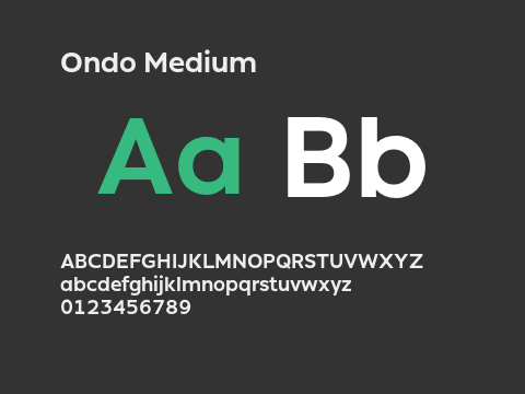 Ondo Medium