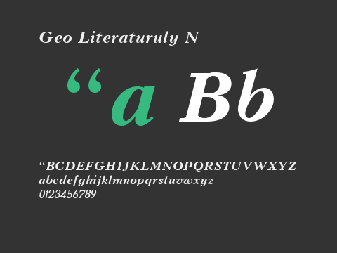 Geo Literaturuly N