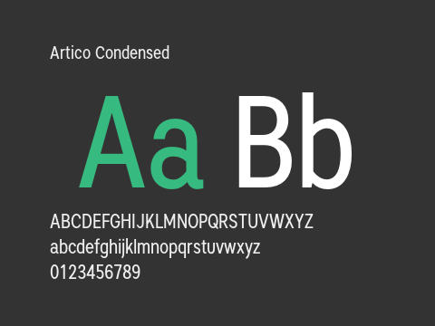 Artico Condensed