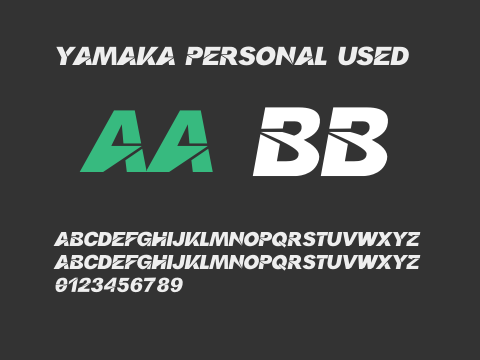 Yamaka Personal Used