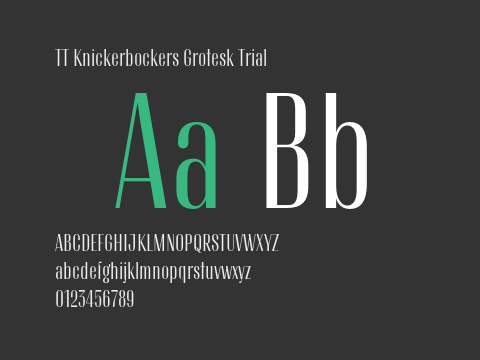 TT Knickerbockers Grotesk Trial