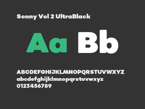 Sonny Vol 2 UltraBlack