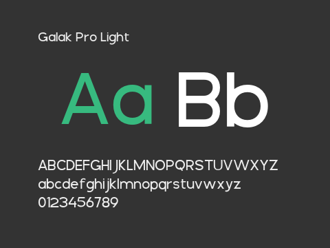 Galak Pro Light