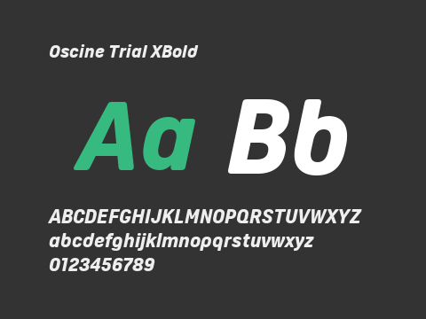 Oscine Trial XBold