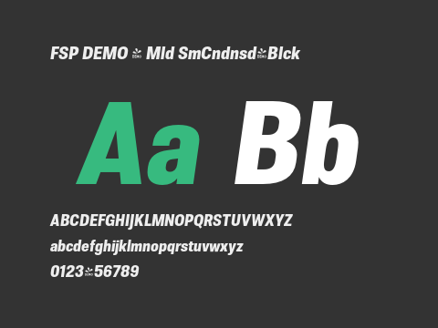 FSP DEMO - Mld SmCndnsd-Blck