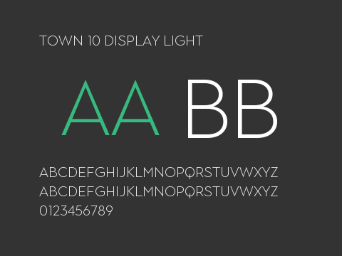 Town 10 Display Light