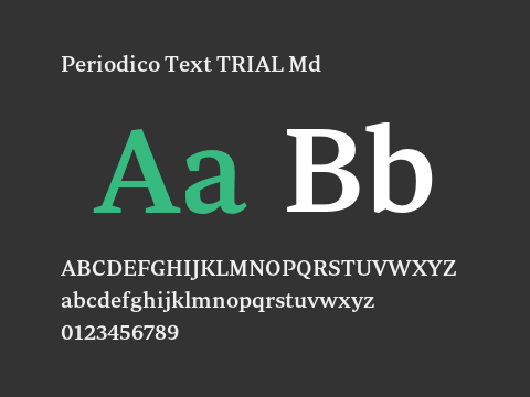 Periodico Text TRIAL Md