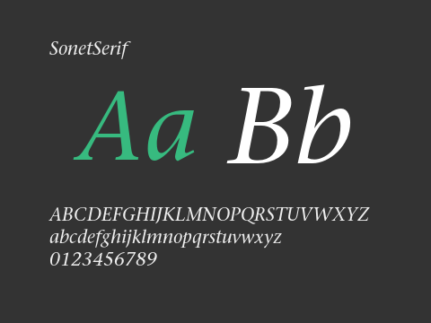 SonetSerif