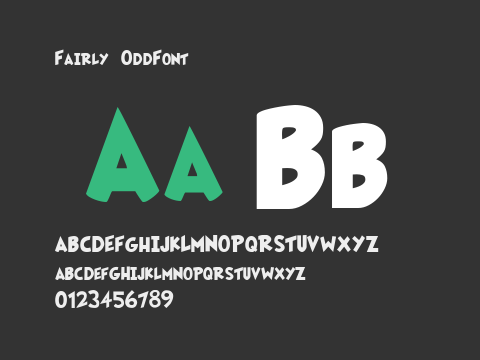 Fairly OddFont