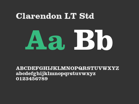 Clarendon LT Std