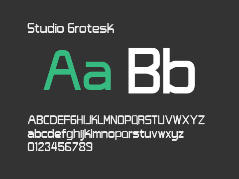 Studio Grotesk