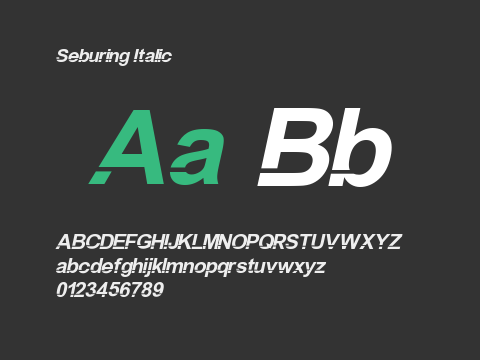 Seburing Italic