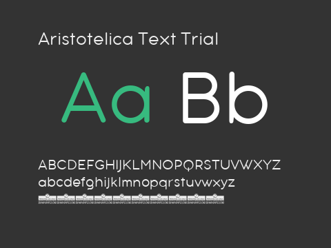 Aristotelica Text Trial