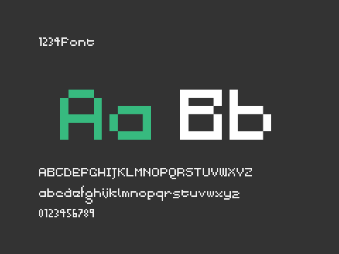 1234Font