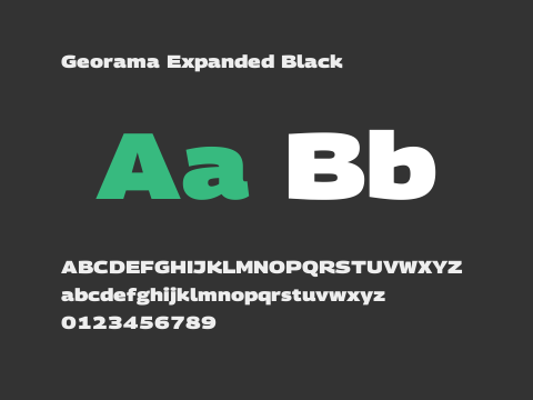 Georama Expanded Black