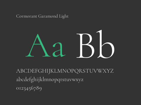 Cormorant Garamond Light