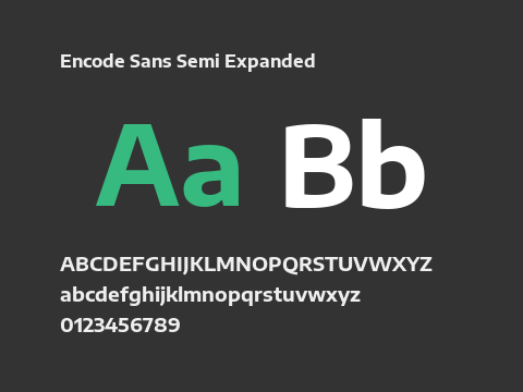 Encode Sans Semi Expanded