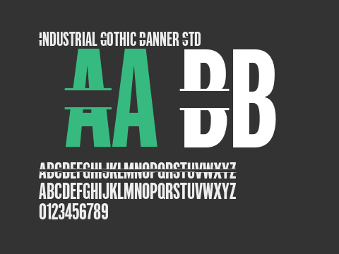 Industrial Gothic Banner Std