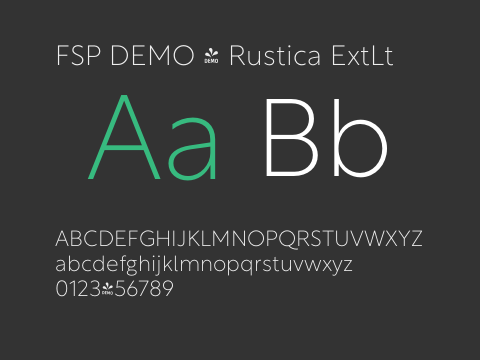 FSP DEMO - Rustica ExtLt