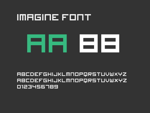 Imagine Font