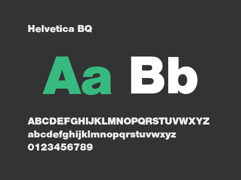 Helvetica BQ