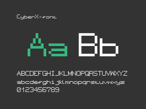 CyberX-font