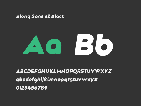 Along Sans s2 Black