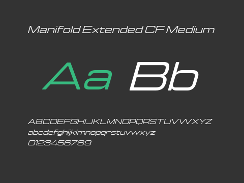 Manifold Extended CF Medium