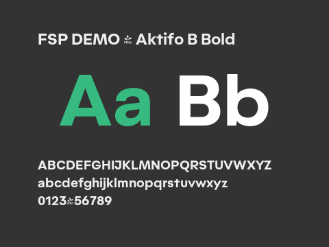 FSP DEMO - Aktifo B Bold