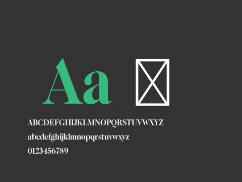 F37 Caslon Display Condensed