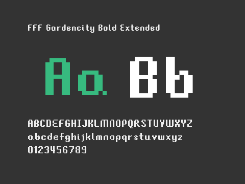 FFF Gardencity Bold Extended