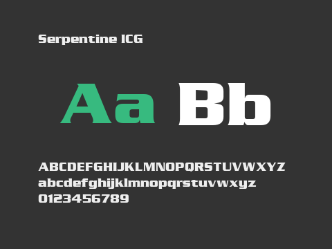 Serpentine ICG