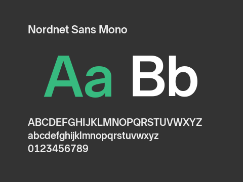 Nordnet Sans Mono