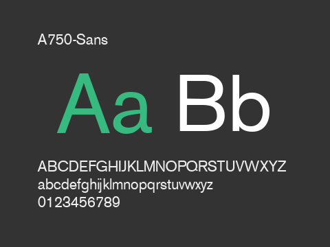 A750-Sans