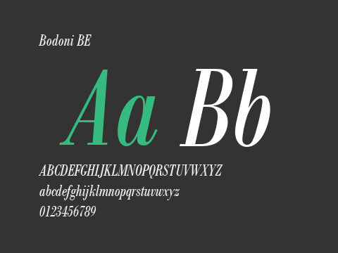 Bodoni BE