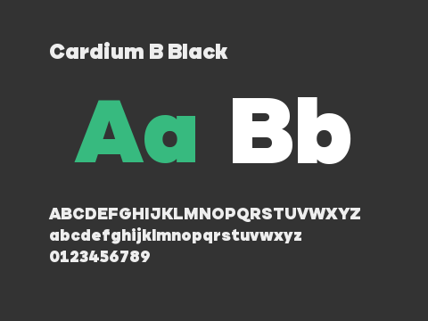 Cardium B Black