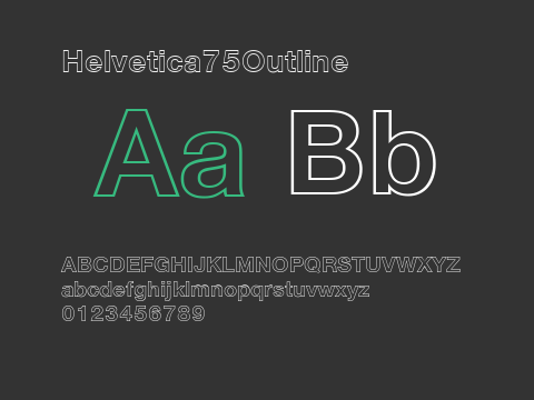 Helvetica75Outline