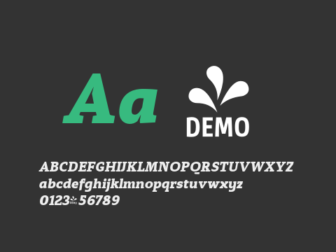 FSP DEMO - Stropha Heavy Italic