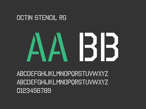 Octin Stencil Rg