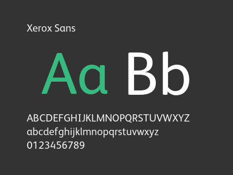 Xerox Sans