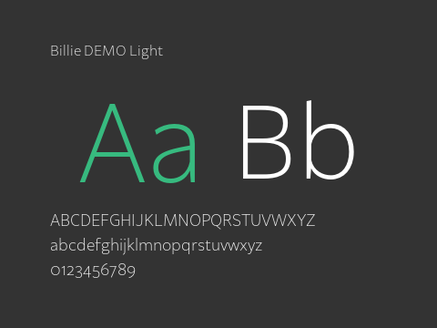 Billie DEMO Light