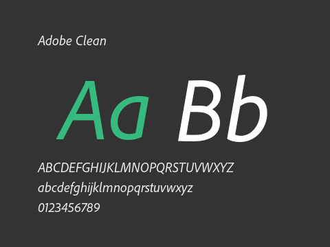 Adobe Clean